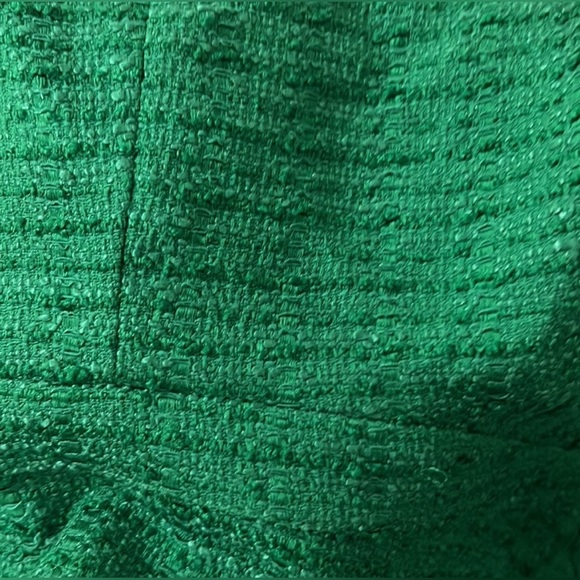 Zara textured double breasted green blazer(Size S) - Picture 8 of 17